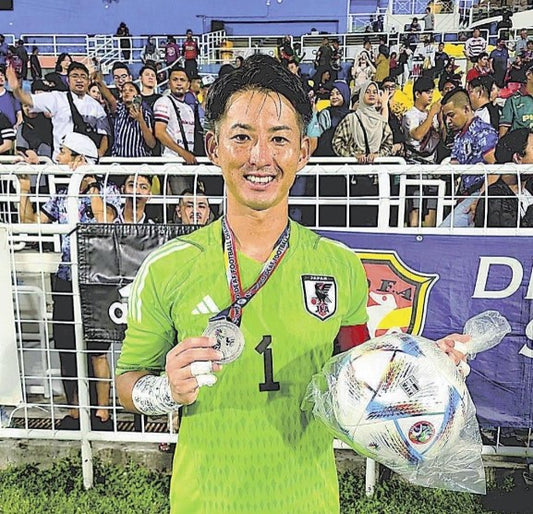 デフサッカー日本代表１７年「東京大会で金狙う」…W杯で準優勝、目と手で通じ合い快挙