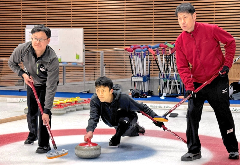 夢追う先生、氷上で輝け　デフリンピックカーリング山口翔大さん（福島県須賀川支援学校高等部教諭）