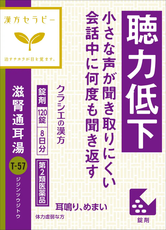 小さな声が聞き取りにくい、会話中に何度も聞き返す「聴力低下」に　漢方セラピーシリーズから「滋腎通耳湯（じじんつうじとう）」を新発売 ～40代以上の77%が「聴力低下」を実感、うち７割は未対処という調査結果も～