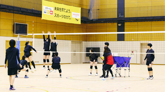 デフバレーボール女子日本代表が味の素NTCで合宿を実施